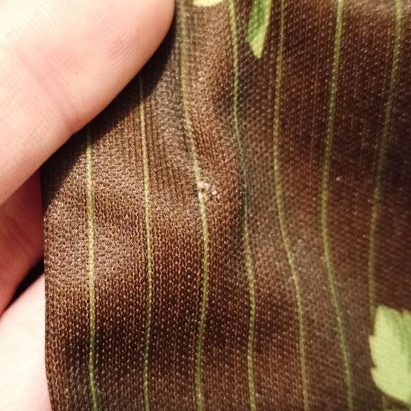 Pinstripe rose button up - Picture 9 of 9